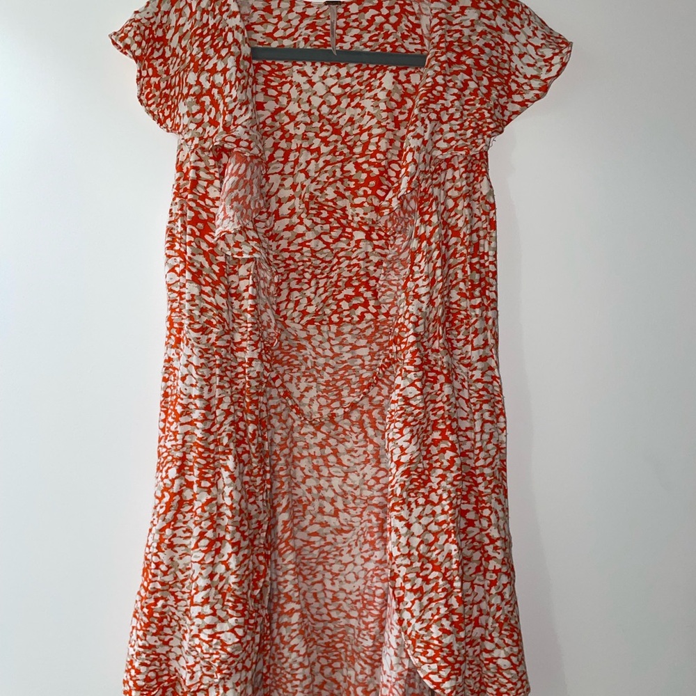 Free People French Quarter Mini Waist Wrap Multi-Color Dress Size XS - Picture 5 of 9
